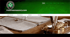 Desktop Screenshot of irishfreemasonry.com