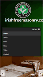 Mobile Screenshot of irishfreemasonry.com